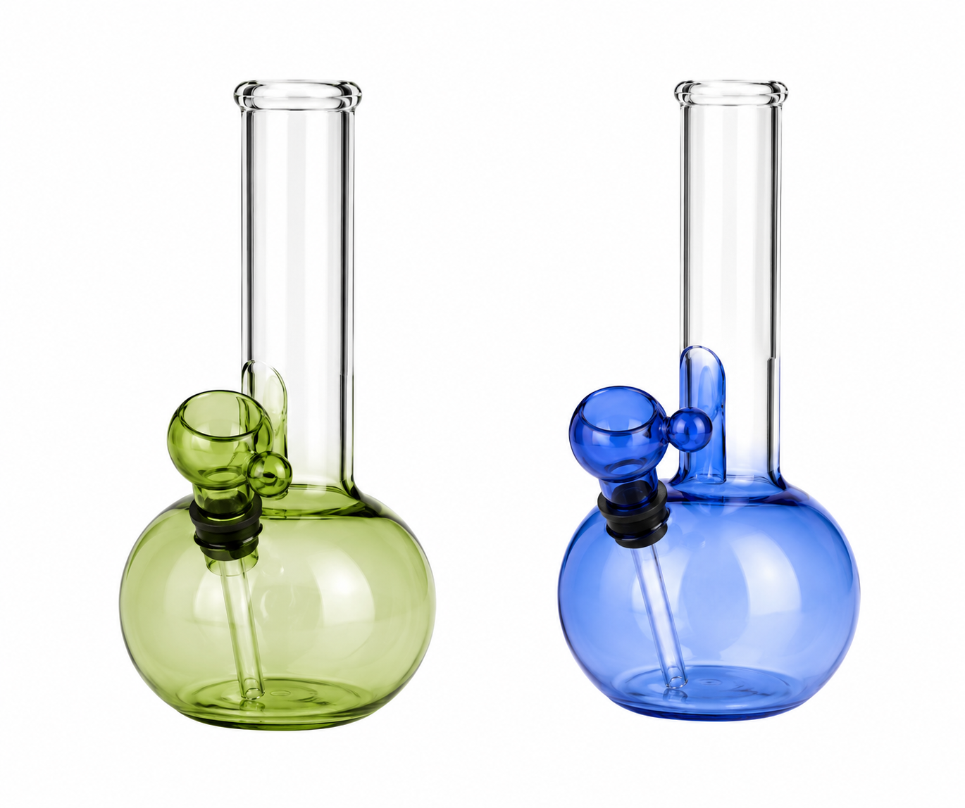 BANG VERRE PERSE ICE 16CM (VERT)